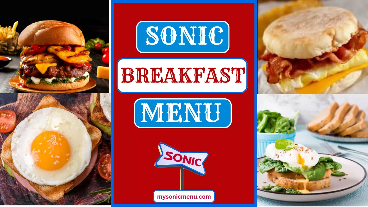 Sonic Breakfast Menu prices