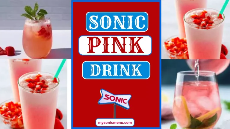 Sonic Pink Drink Sensation: Sip into Trendy Refreshment!